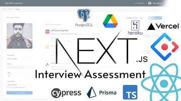 NextJs (React) Skill Test Assignment - Candidates web application