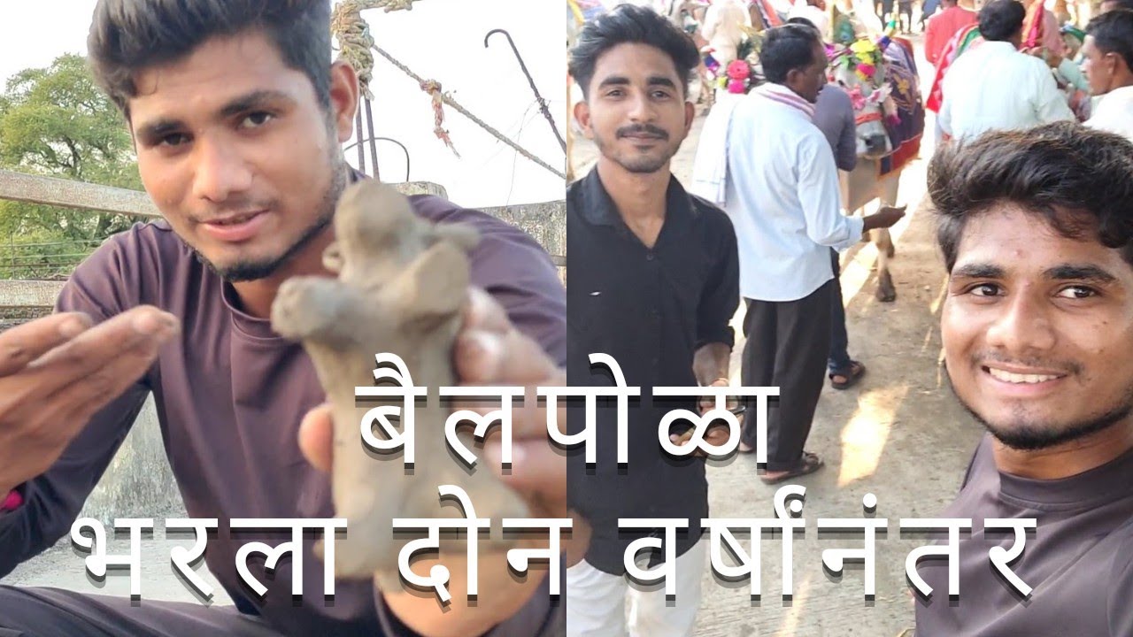 बैलपोळा - भरला दोन वर्षांनंतर | Bailpola 2022 | Sachin Tonge Vlog