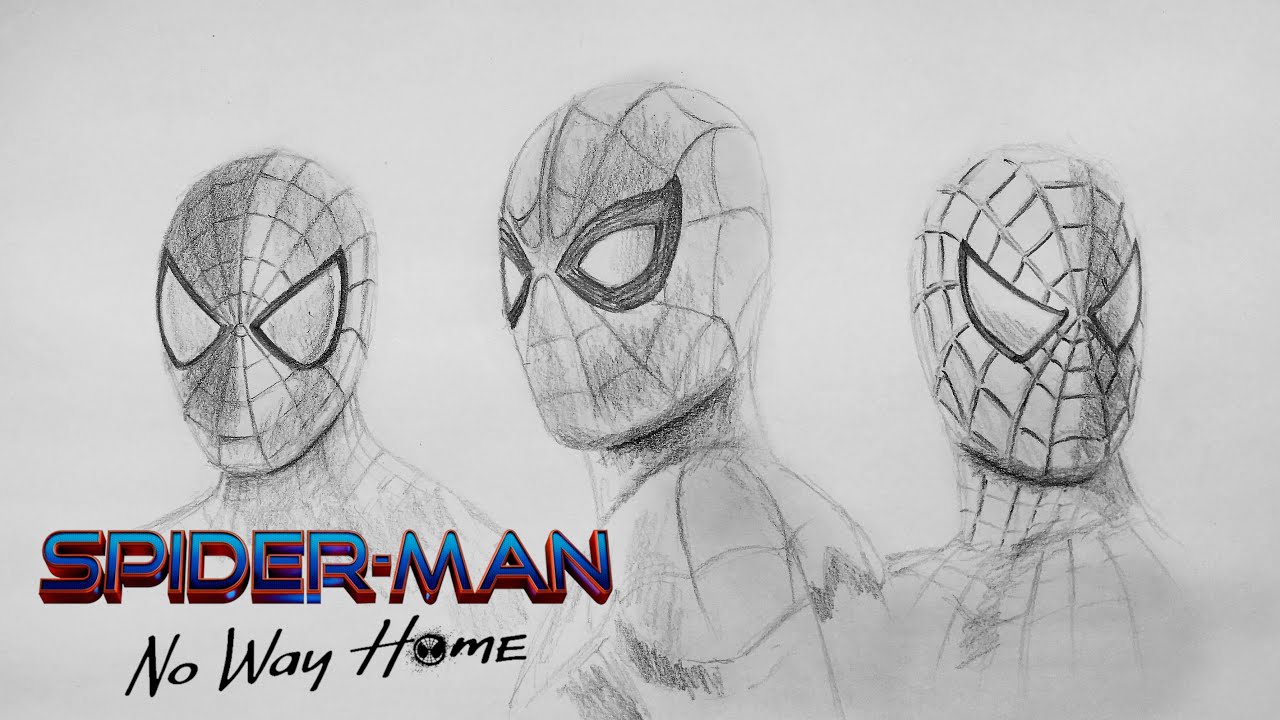 How To Draw Spider-Man No Way Home - YouTube
