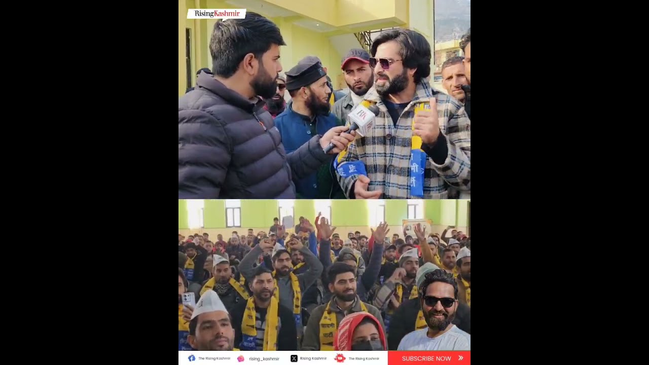 AAP spokesperson: Full Faith in judiciary on MLA Mehraj Malik’s release; holds convention in Doda