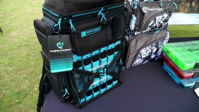  Evolution Fishing Drift Series Tackle Backpack – Blue, 3600  Size, Outdoor Rucksack w/ 6 Fishing Tackle Trays, Built In Rain Fly, Heavy  Duty Fishing Backpack, Tackle Carrying Case : Sports & Outdoors