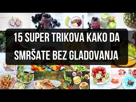 Video: 20 trikova koji će vam pomoći da smršavite