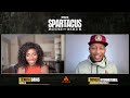 Tenika Davis enters the arena in Spartacus: House Of Ashur