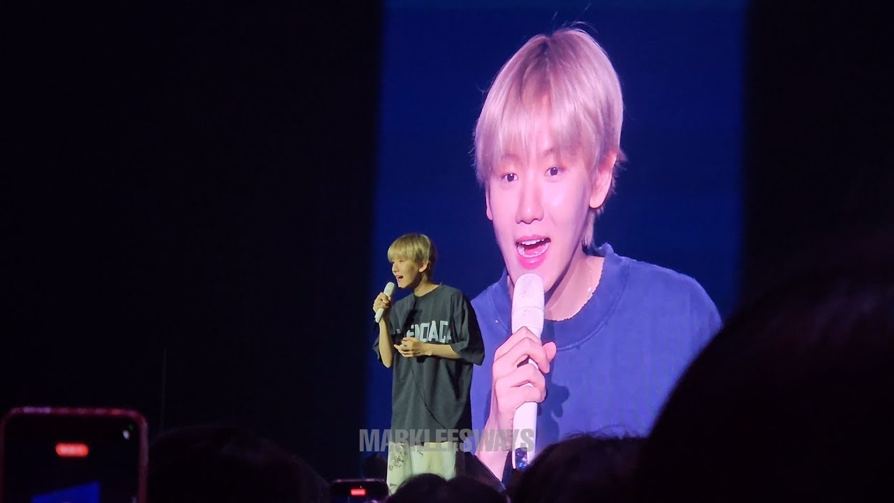 Baekhyun in Amsterdam - Soundcheck (full) | Reverie 250718