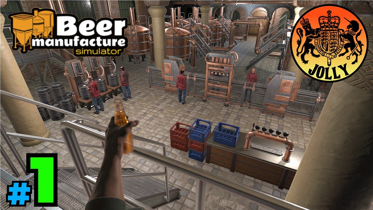 FULL GAME | Beer Manufacture Simulator | Episode 1 - YouTube