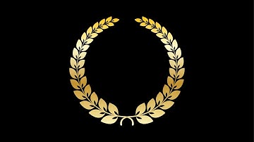 Laurel Wreath Vector design using the Ellipse tool in Adobe Illustrator | sct Graphic design