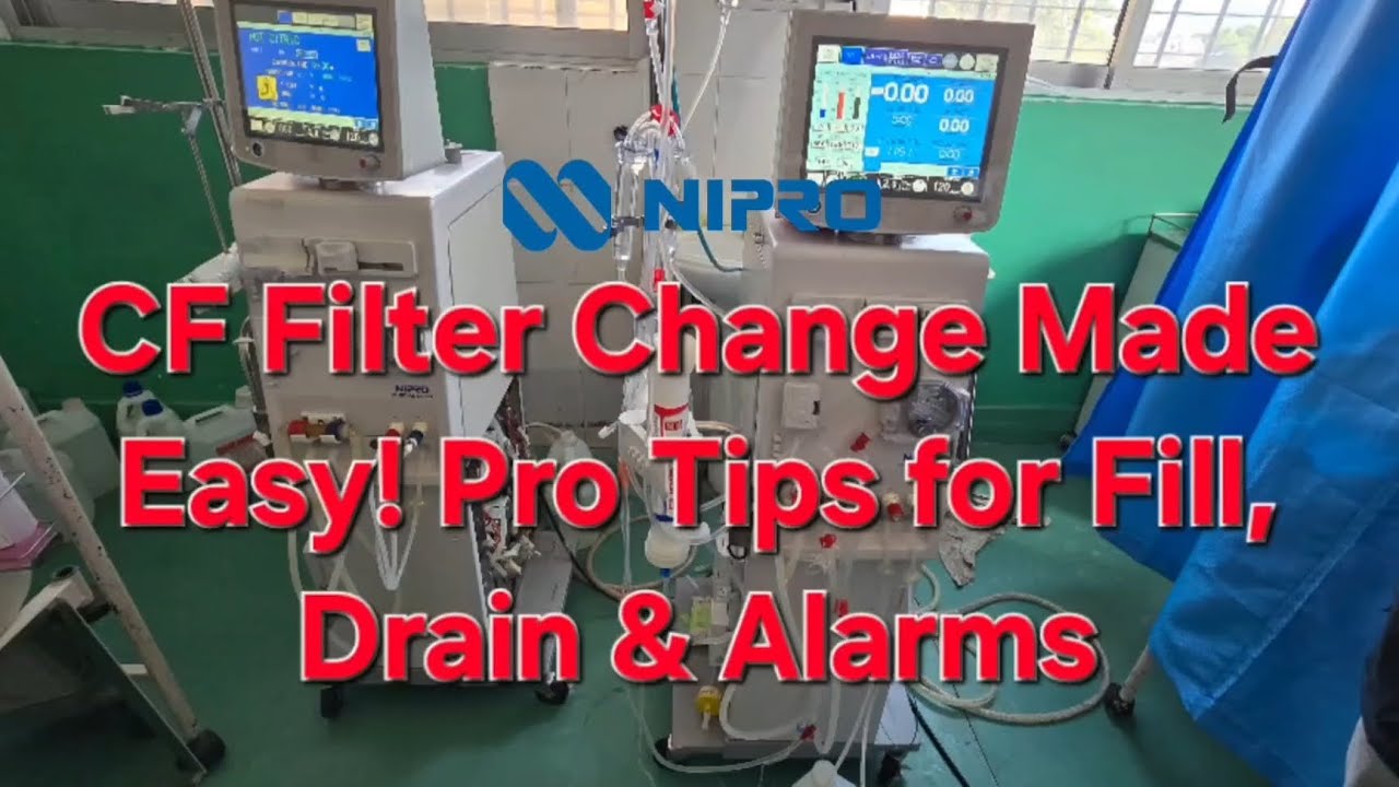 Essential CF Filter Tips for Nipro Surdial 55 Plus: Fill, Drain & Alarm Secrets!