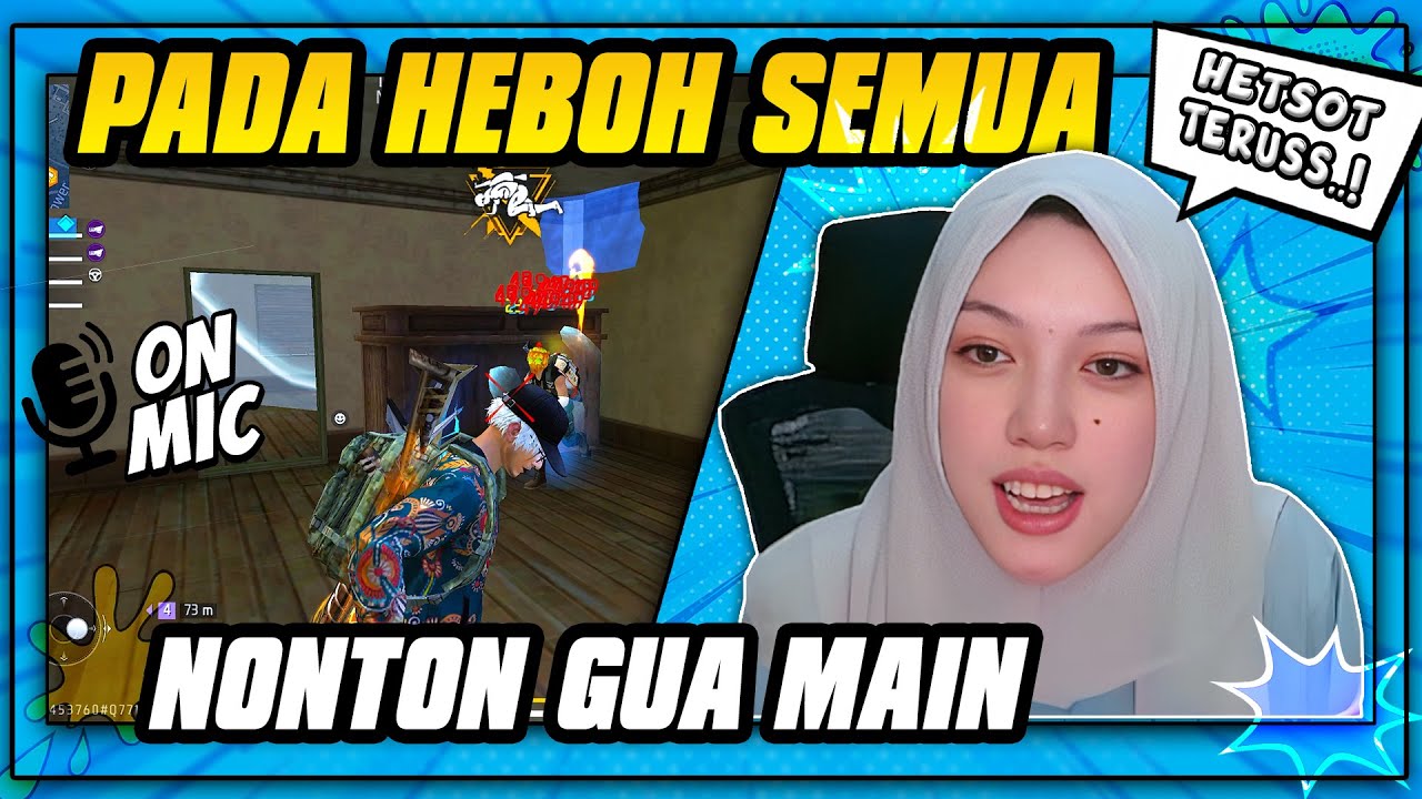 Prank Pakai Suara Berdamage Streamer Cantik Ini Dan Temanya Malah Heboh Lihat Gua Main