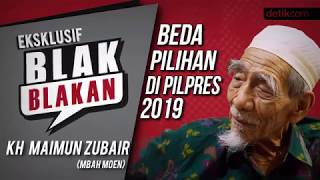 Blakblakan Mbah Moen Mengendalikan Perbedaan Di Pemilu 2019