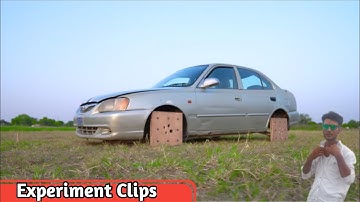 SAW BLADE Wheels on a REAL CAR || Experiment Clips