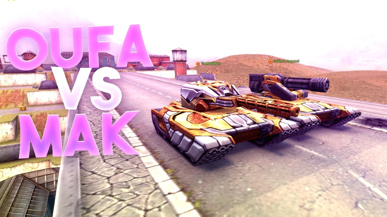 Tanki Online | Oufa Vs TheMakMan Fight For Gold Box #2
