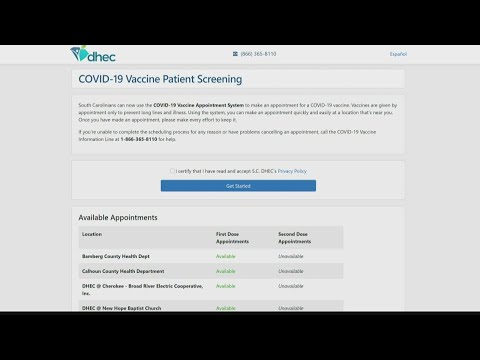 DHEC launching new way to make COVID-19 vaccine appointments
