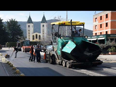 Asfaltiranje u Bijakovićima i Međugorju