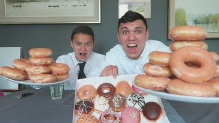 MASSIVE DOUGHNUT EATING CHALLENGE