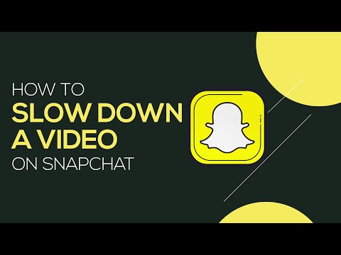 Video: Kaip „Snapchat“paleisti kažką sulėtintai?