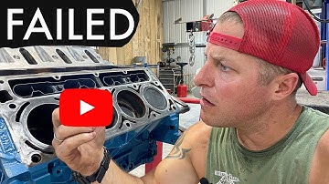 THAT WENT SOUTH..  Rebuilding my LS engine for my Pontiac Firebird RACECAR!