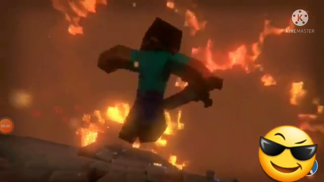 (Herobrine music video) monster - skillet song