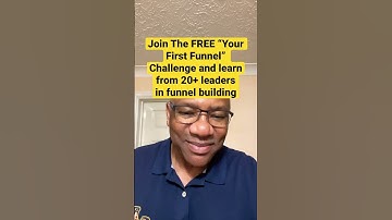 How To Build A Funnel In ClickFunnels 2.0 - Join The Challenge #shorts