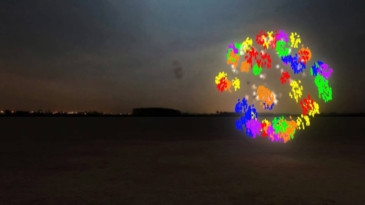 Fwsim Shells FwSim firework show