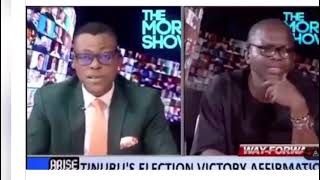 Between Arise Tv Anchor Rufai Oseni and Apc Chieftain Jesutega Onokpasa clash on live TV Guide