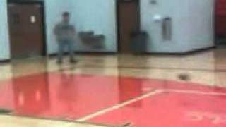 Tanner Playing Kick Ball