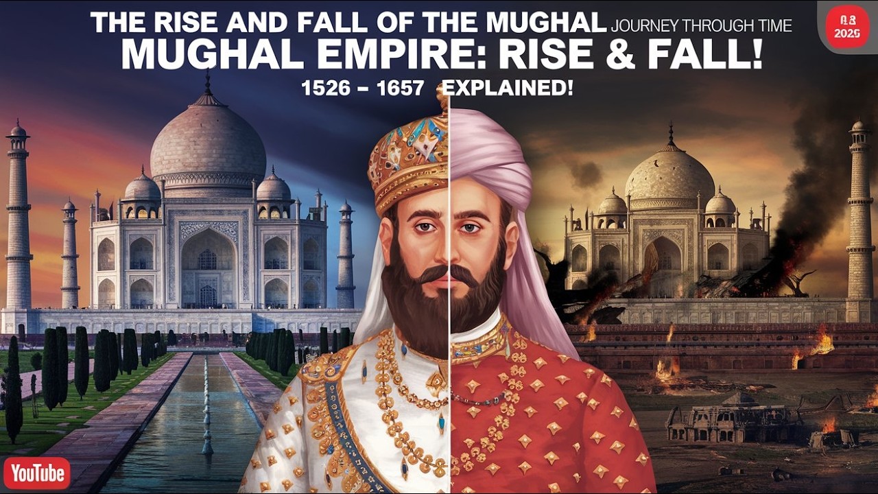 The Rise and Fall of the Mughal Empire A Journey Through Time 1526 ...