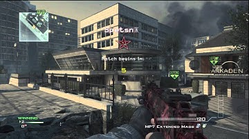 MW3 - GB Full Map #7 - Search and Destroy on Arkaden