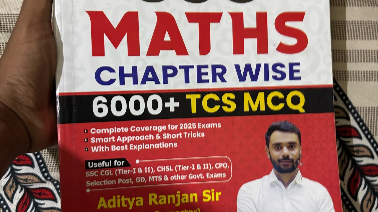 SSC Maths Book of Aditya Ranjan Sir Review | Worth it?
