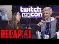 TwitchCon Recap #1 - Telling Stories and Watching Clips | xQcOW