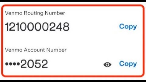 How to Find Routing and Account Number on Venmo