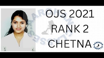 OJS 2021 RANK 2 CHETNA-AAROHAN CLASSES-7684054656