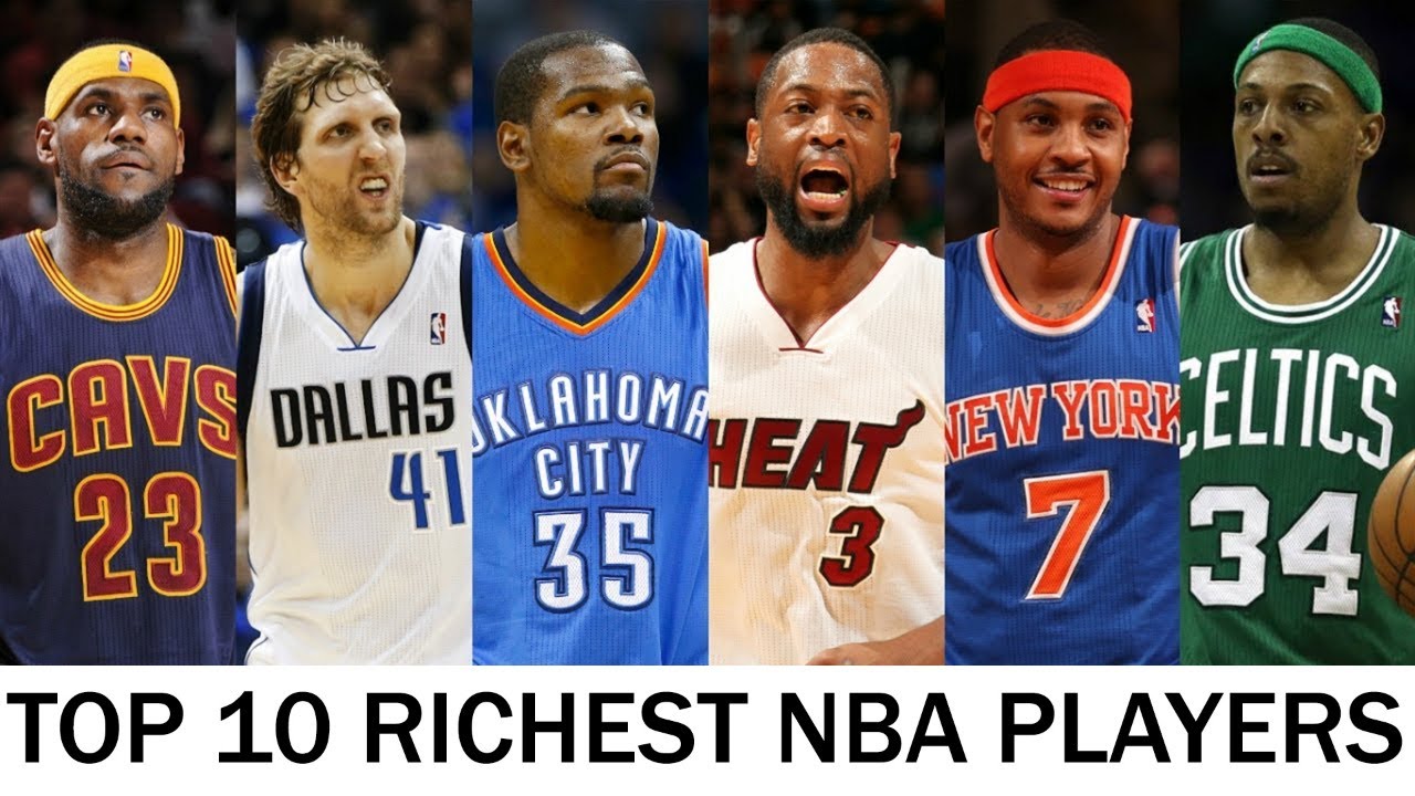 Top 10 Richest NBA players YouTube