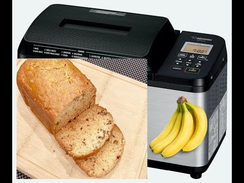 banana oat bread  bread machine