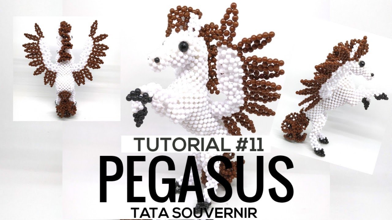 How to Bead Pagasus Type 1 Part 11 Kerajinan  manik  