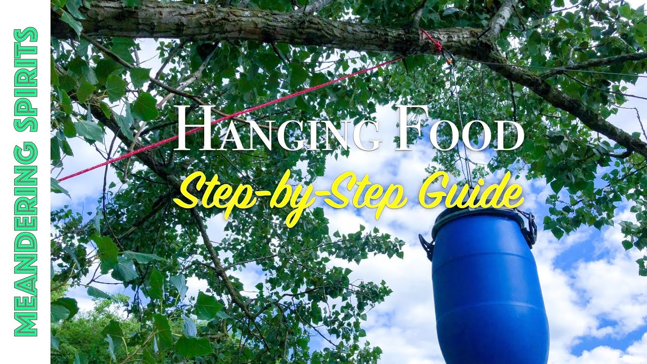 How to Hang Food When Backcountry Camping [StepbyStep Guide] YouTube
