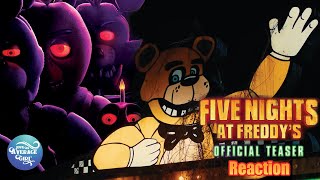 Five Nights At Freddys Teaser Trailer (My Reaction)
