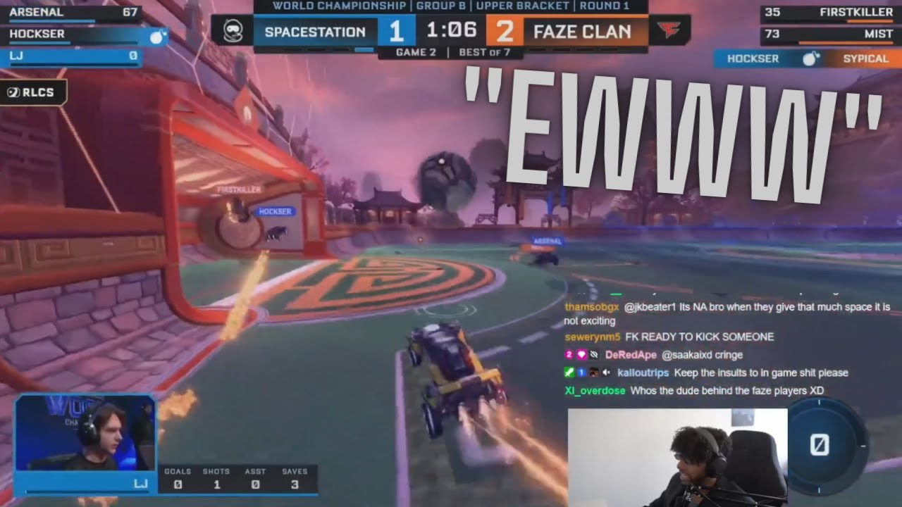 Roll Dizz's Reaction to Faze Getting Destroyed