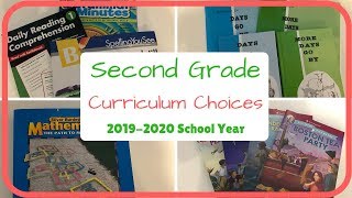 Homeschool Curriculum Choices 2019-2020 | 2nd Grade | What We are Using