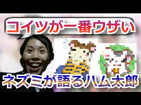 ネズミ系配信者むらまこの嫌いなハム太郎のキャラ【2022/08/31】