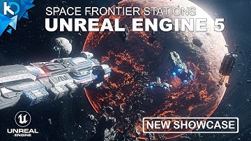 Space Frontier Stations - 1.3 Update - Unreal Engine 5 #GameDev #UE5