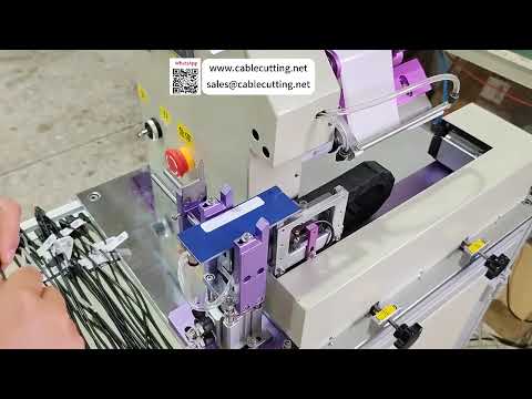 Servo Motor Wire Folding Labeling Machine  High Precision and Speed Cable Tagging Equipment