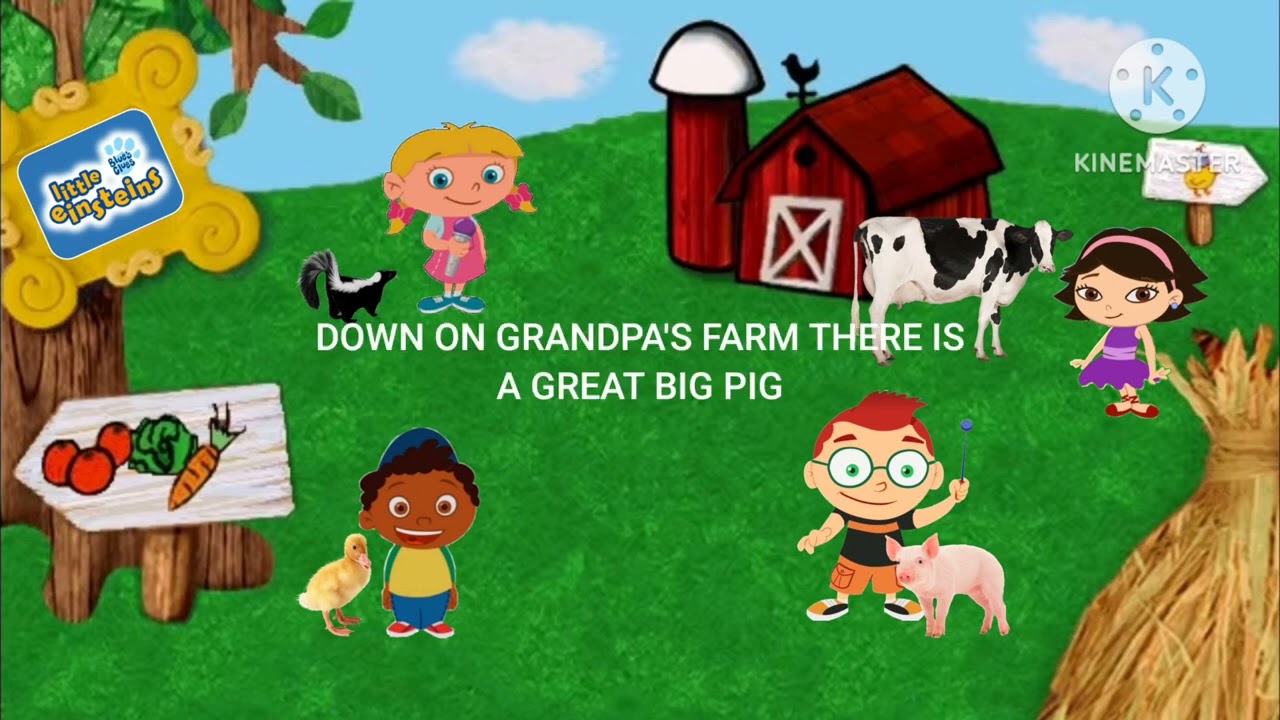 LEBC Sing Along! Down On Grandpa's Farm. For @NoahBisson and @jackkilbourne.