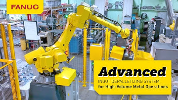 Robotic Furnace Loading – Ingot Depalletizing