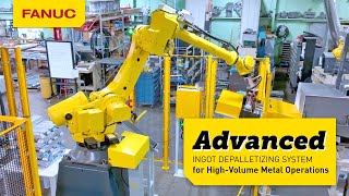 Robotic Furnace Loading β Ingot Depalletizing