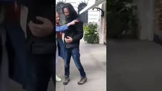 Fan Ask Keanu Reeves to Take Picture ❤️ #Shorts