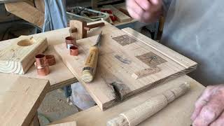 Making a chisel handle for antique chisel