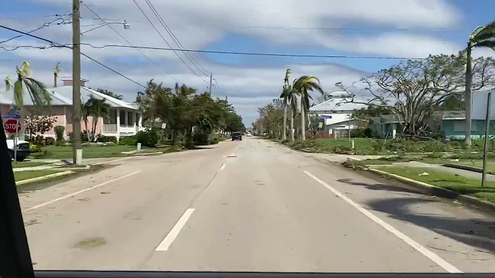 Punta Gorda FL: Day after hurricane Ian