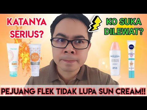 Battle Wardah Sunscreen Suncare Gel VS Emina Sun Protection | SUNSCREEN PRODUK LOKAL & MURAH. 