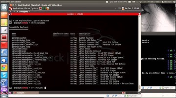 An example of attack: nmap and metasploit framework