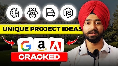 Get 20LPA+ Jobs with these 5 Unique Project Ideas💡| Projects for Internships and Placements